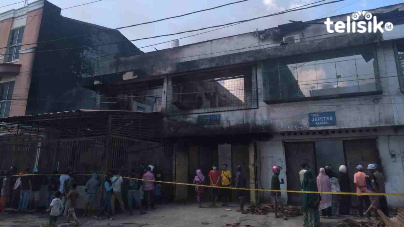 Ini Kronologis Hangusnya 5 Ruko di Kendari, Kerugian Capai Rp 6 Miliar