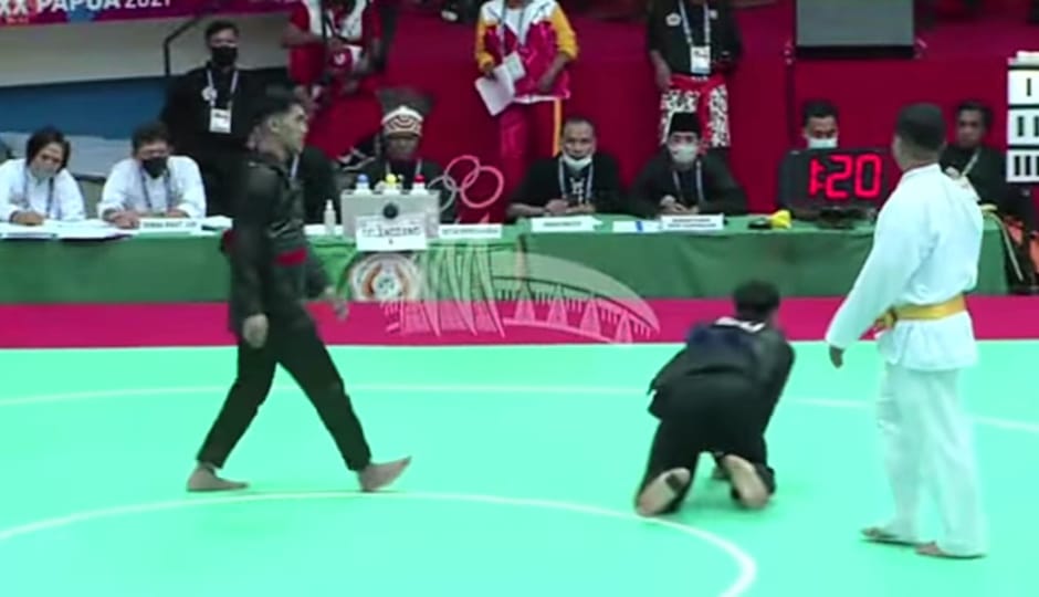 Kalahkan Kalimantan Selatan, Pesilat Sultra Melenggang ke Semi Final