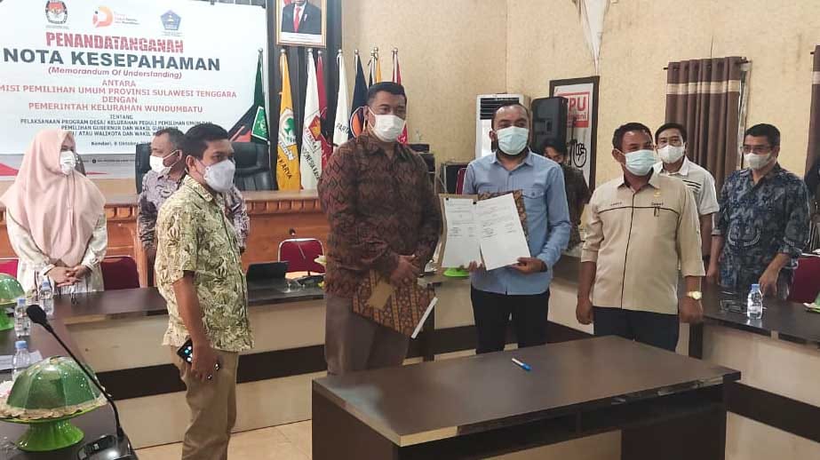 KPU Sultra Gandeng Kelurahan Wundumbatu Tingkatkan Partisipasi Pemilih