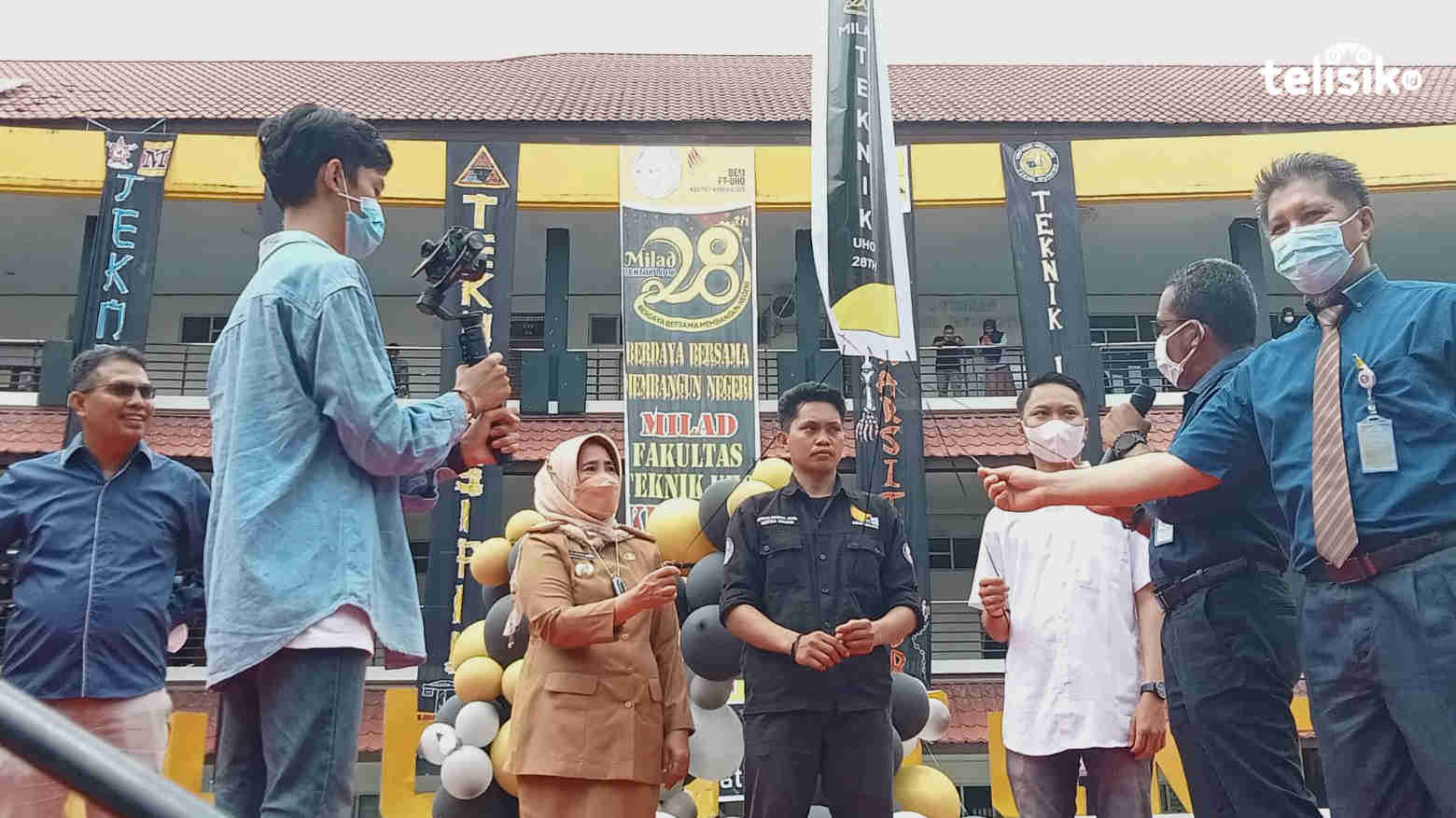 Milad Fakultas Teknik ke-28, Rektor UHO Akui Kekompakan Mahasiswa