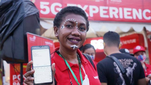Momen PON XX, Jaringan 5G Hadir Perdana di Papua