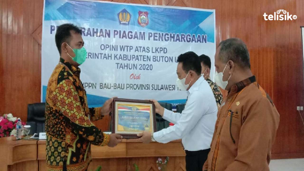Pemkab Butur Raih WTP dari Kementerian Keuangan