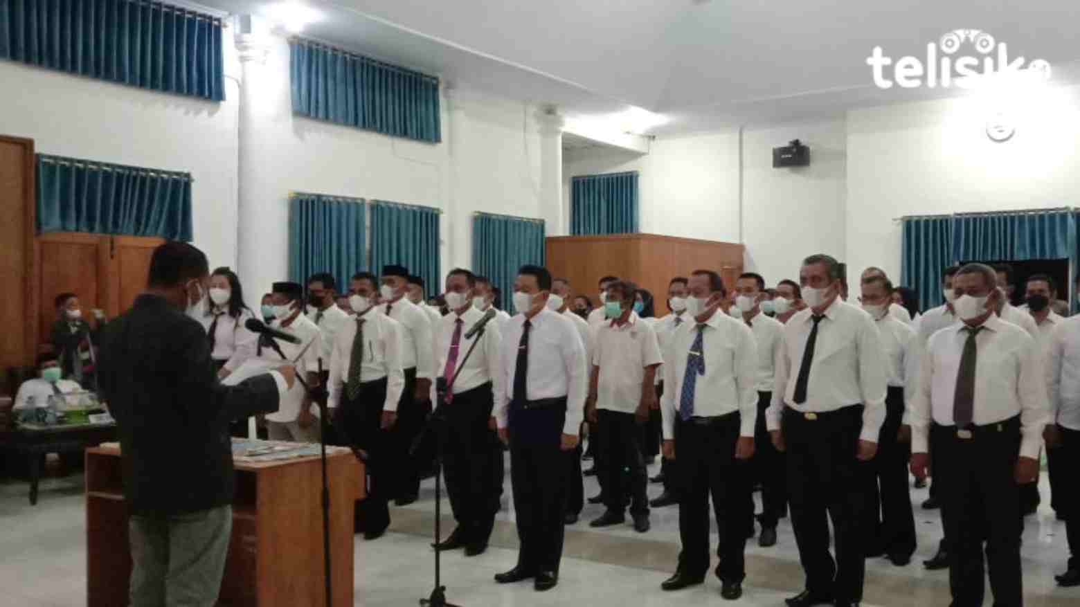 Pengurus KONI Butur Resmi Dilantik, Bupati Target Lima Besar Porprov 2022