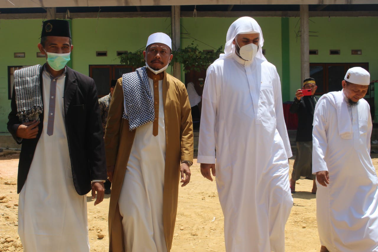 Ponpes Al Ihsan Baron Kendari Dikunjungi Syekh Muhammad Jaber, Ini Pesannya