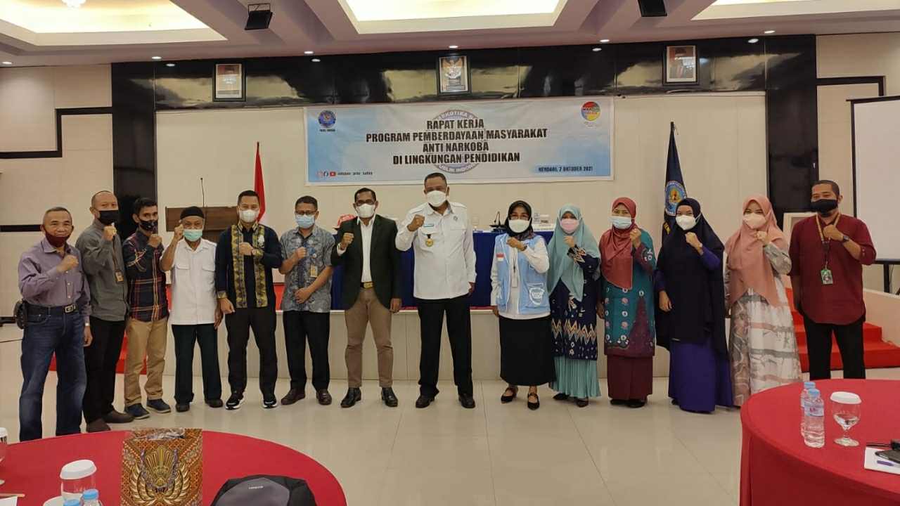 Raker Program Pemberdayaan Masyarakat Anti Narkoba, BNNP Sultra  Sasar Dunia Pendidikan