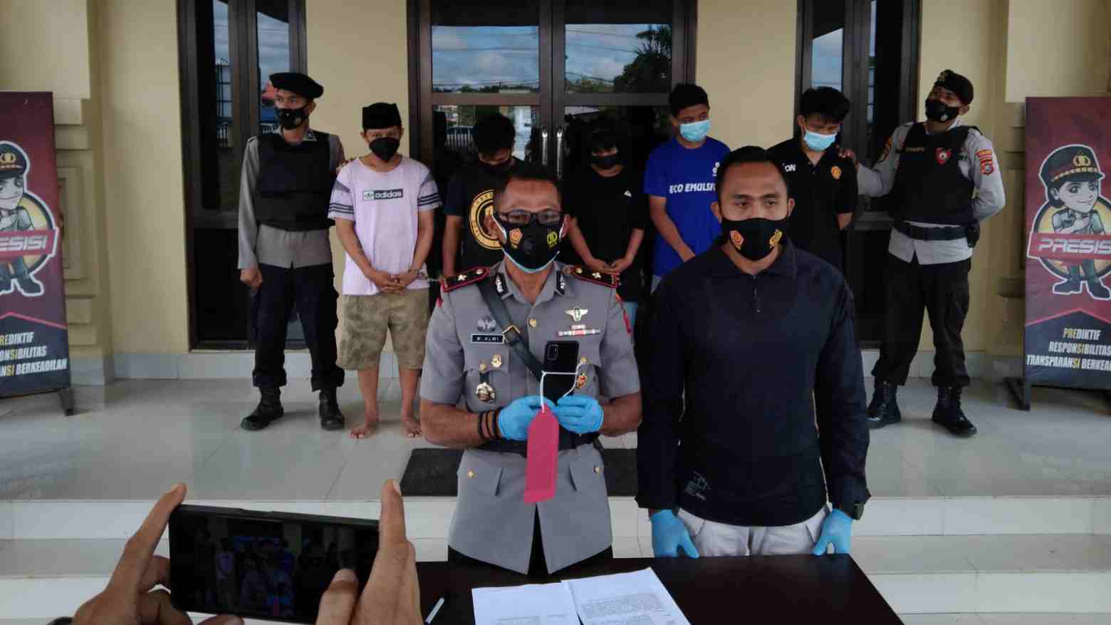 Resahkan Warga, Polres Kendari Amankan Sindikat Curanmor