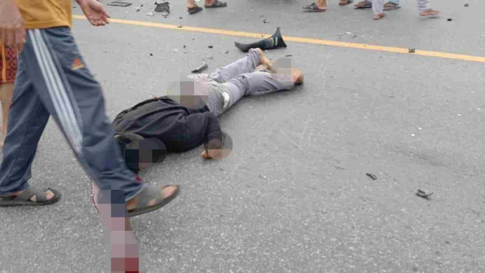 Truck Hantam Sepeda Motor, Satu Orang Meninggal