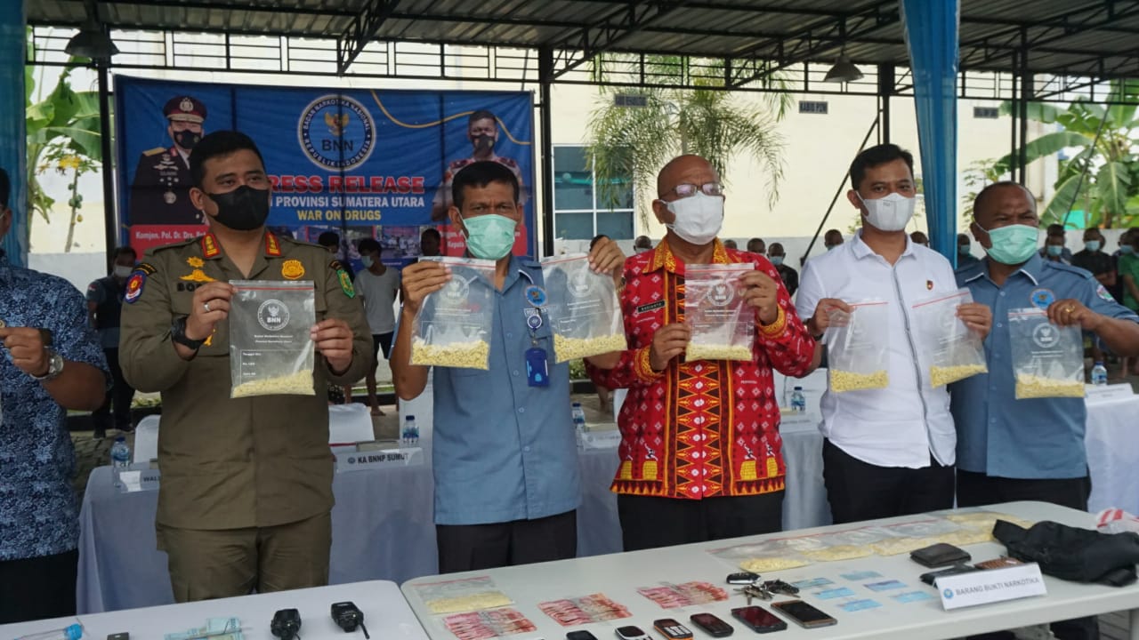 5 Ribu Butir Pil Ekstasi Merek Superman Dikendalikan dari Lapas Gagal Beredar