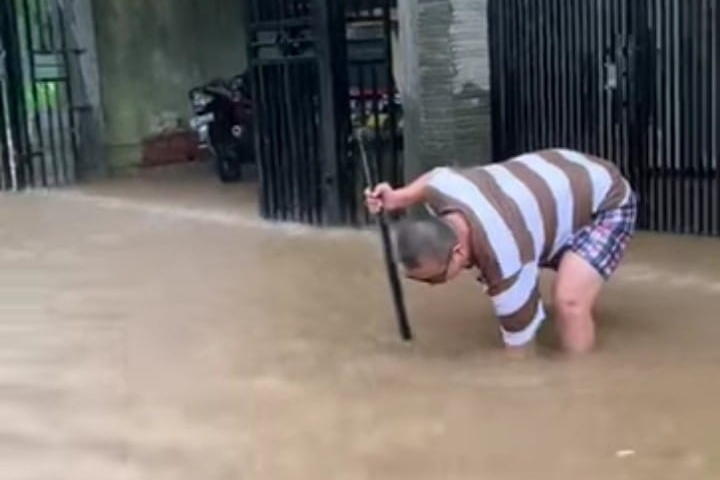 Diguyur Hujan, Ruas Jalan di Baubau Banjir