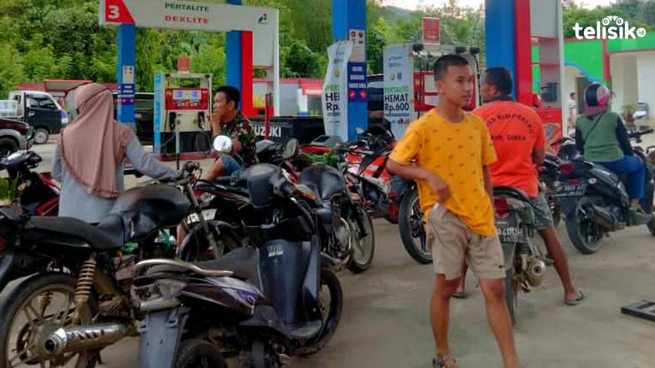 Akibat Listrik Padam, SPBU di Koltim Timbulkan Antrian Panjang