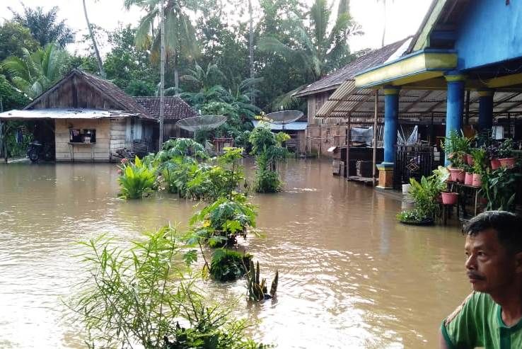Banjir Rendam Sebagian Wilayah Ogan Komering Ulu