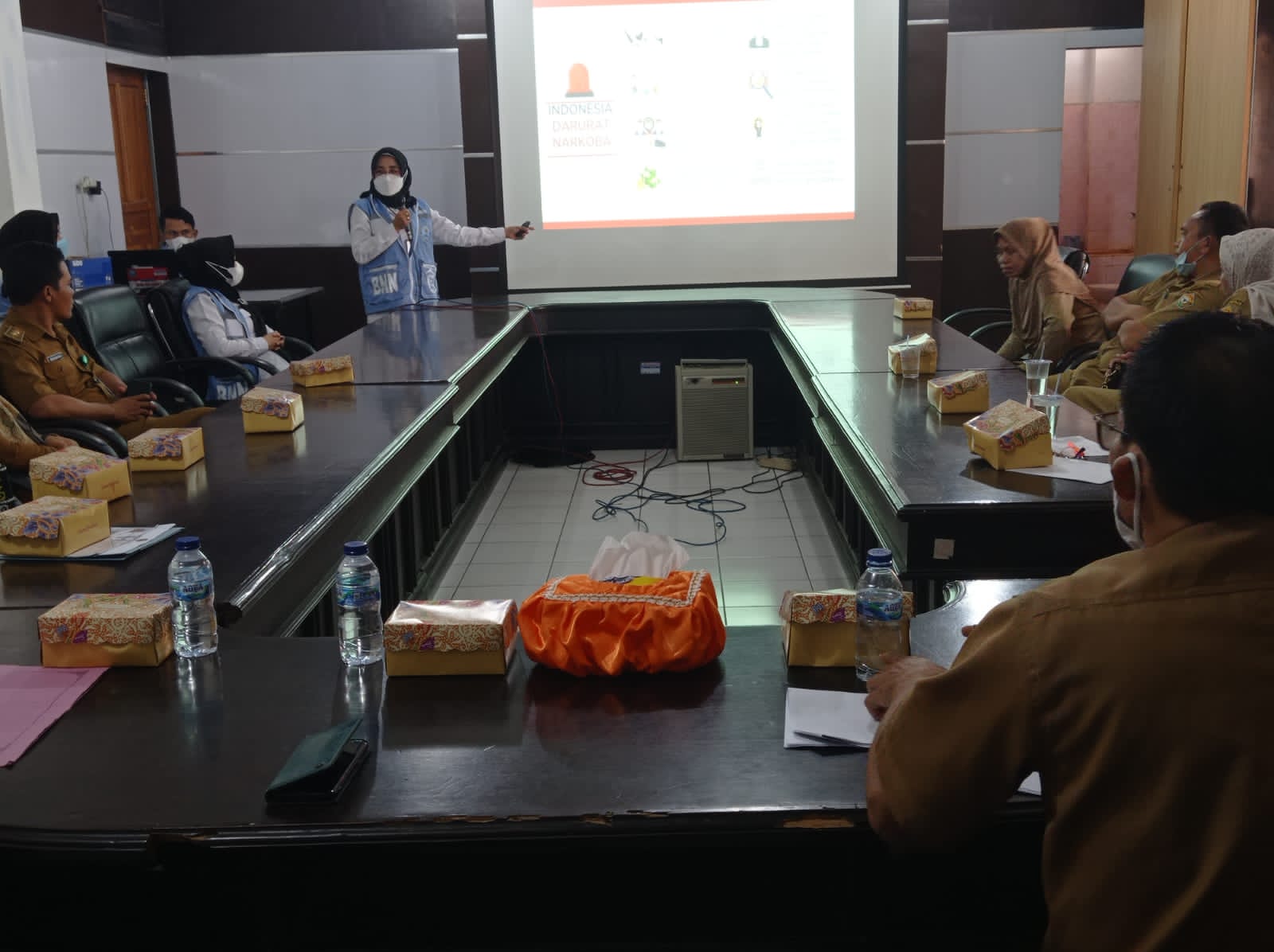 BNNP Sultra Sosialisasi Tes Urine Pejabat Sekretariat DPRD, Ini Hasilnya