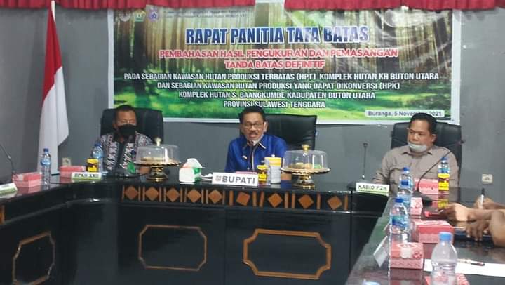 Bupati Butur Harap Tidak Ada Lagi Warga Lakukan Aktivitas di Hutan Secara Ilegal