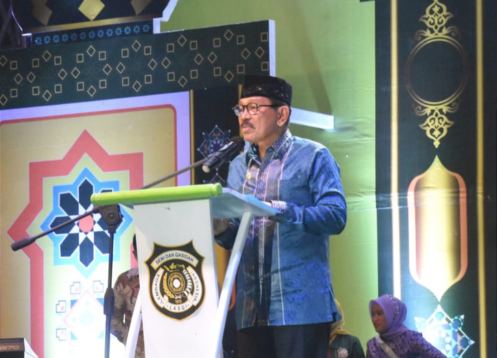 Bupati Butur Tutup Festival Seni dan Qasidah Tingkat Sultra
