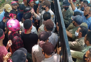 Demo Monopoli Proyek di Mubar, Korlap Aksi Diduga Dianiaya Preman