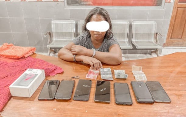Ditangkap, Wanita Ini Ternyata Spesialis Pencuri HP di Seluruh Wilayah NTT