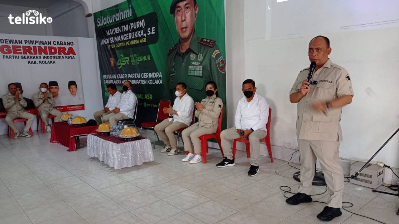 DPC Gerindra Kolaka Ditarget Satu Pintu untuk Calon Bupati Tahun 2024