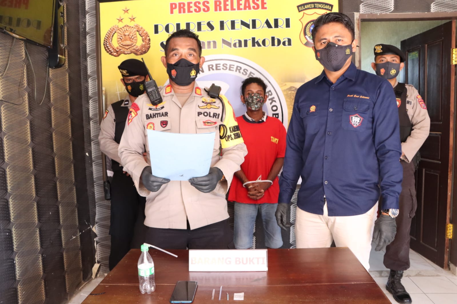 Hendak Menempel, Pengedar Sabu di Kendari Terciduk Polisi