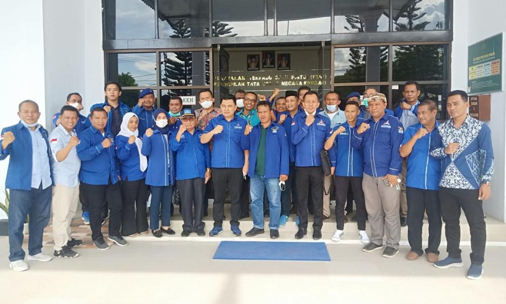 Jegal Kubu Moeldoko, Demokrat Sultra Sambangi PTUN Kendari