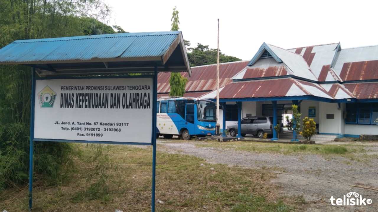 Kekurangan Fasilitas, Eks Kantor Dispora Sultra Dialihfungsikan Jadi Asrama Atlet