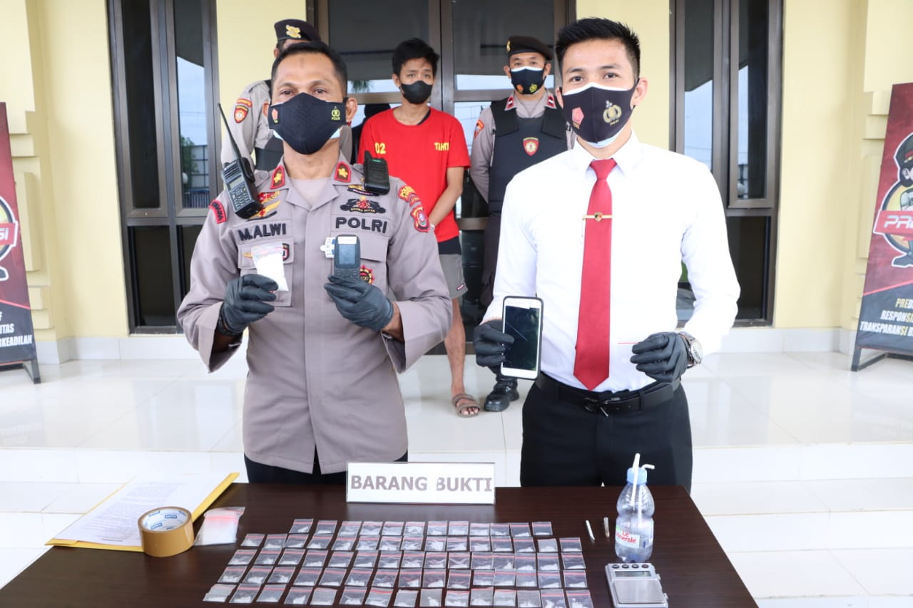 Lagi, Pengedar Sabu Jaringan Lapas Dibekuk Polisi di Kendari
