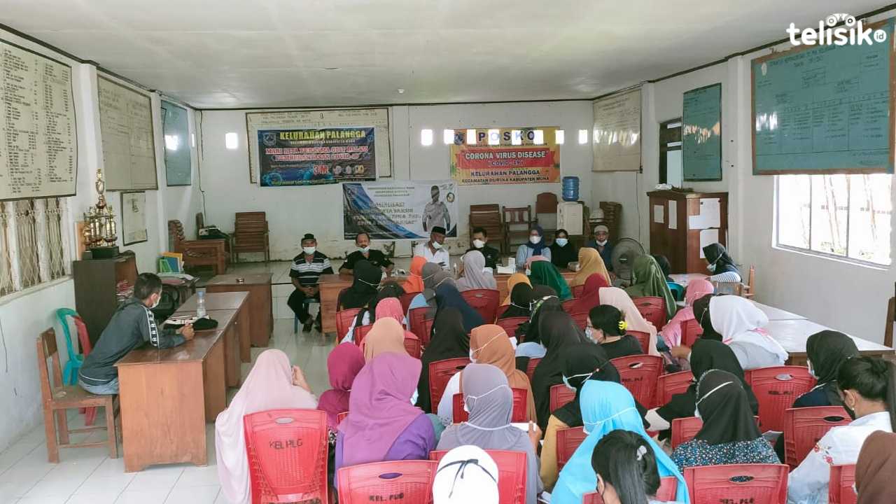 Lurah di Muna Pastikan Warga Belum Vaksin Jangan Harap Terima Bantuan