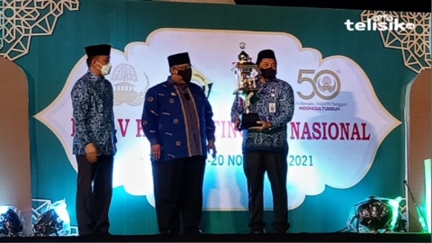 MTQ Korpri V Tingkat Nasional di Kendari Berakhir, Kafilah Sultra Peringkat Enam