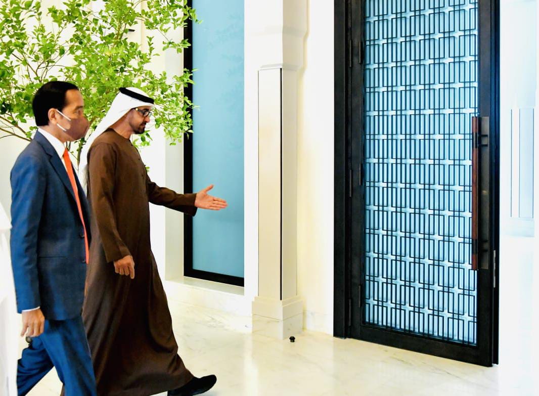 Nama Jokowi Kembali Diabadikan di Salah Satu Masjid di Abu Dhabi