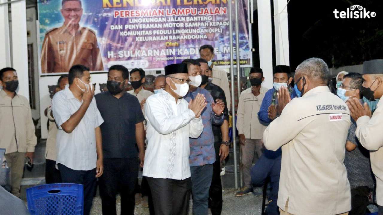 Puji Program Kendari Terang, Ketua DPRD Kampanyekan Sulkarnain Dua Periode