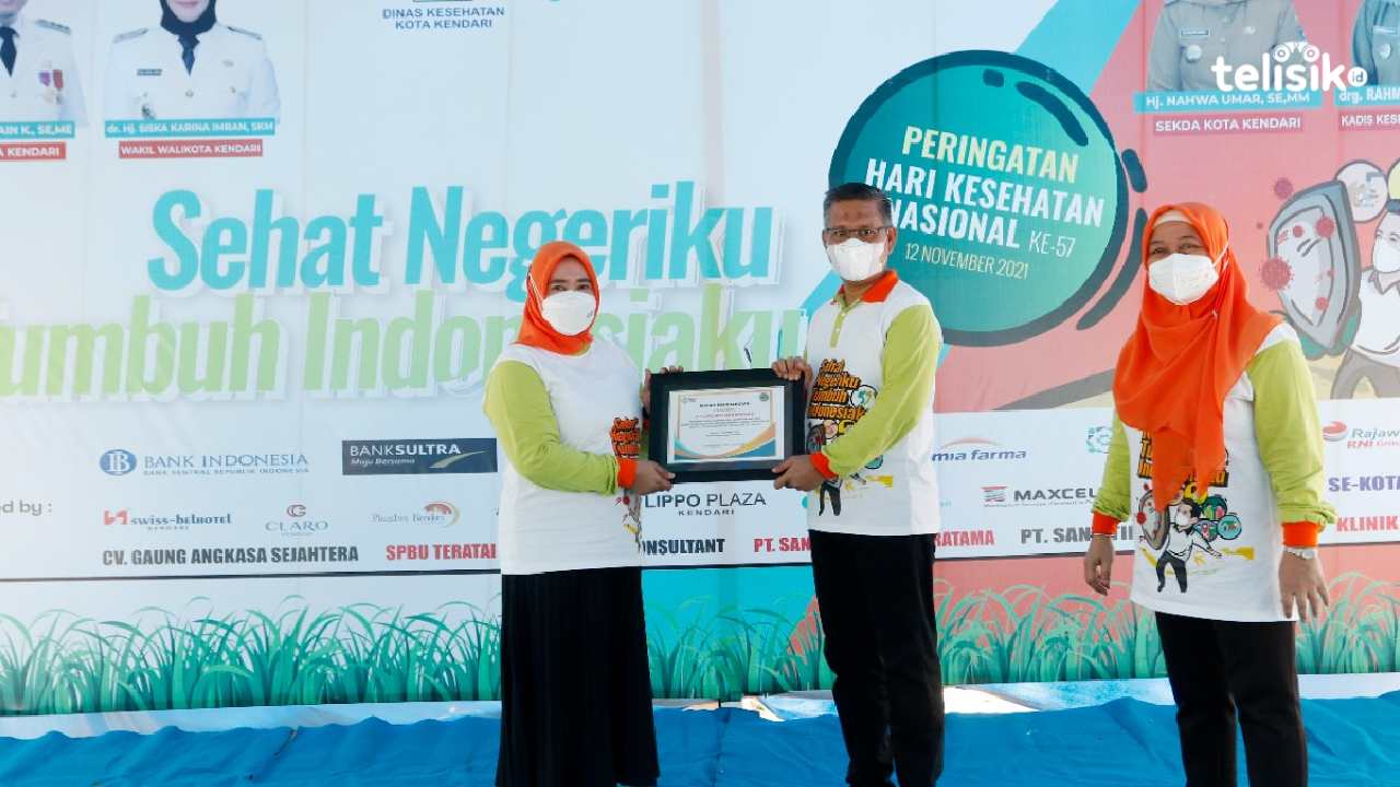 Puskesmas di Kendari Sabet Penghargaan dari Kemenkes RI