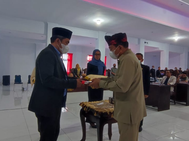 Rancangan APBD Butur Tahun Anggaran 2022 Telah Disepakati
