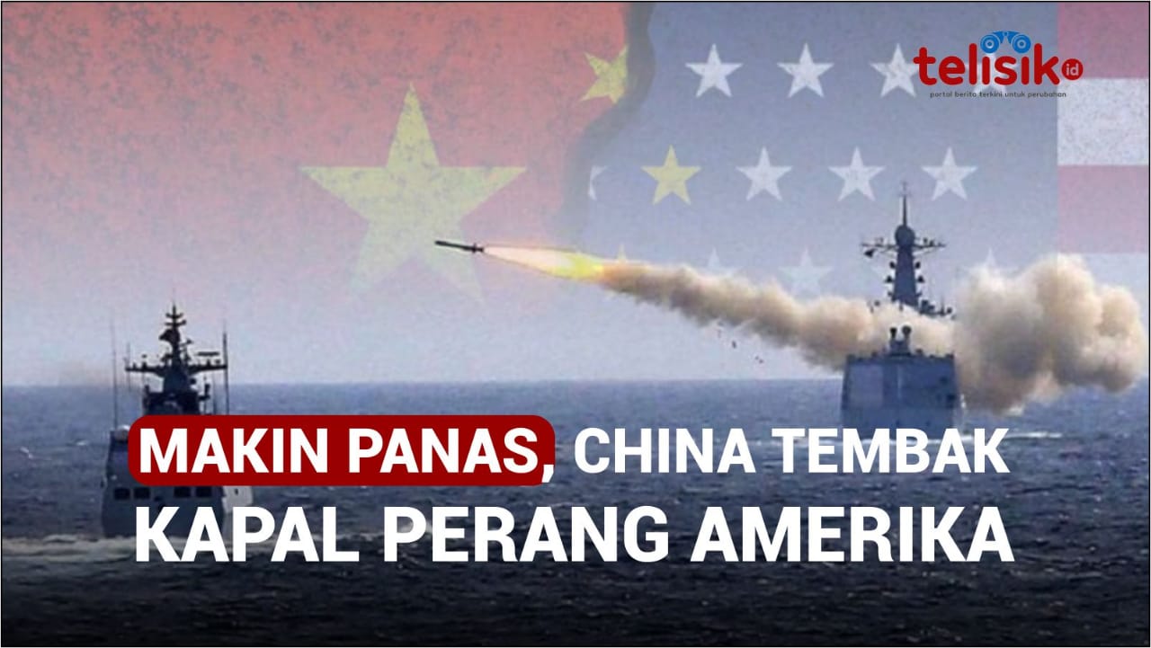 Video: Makin Panas, China Tembak Kapal Perang Amerika
