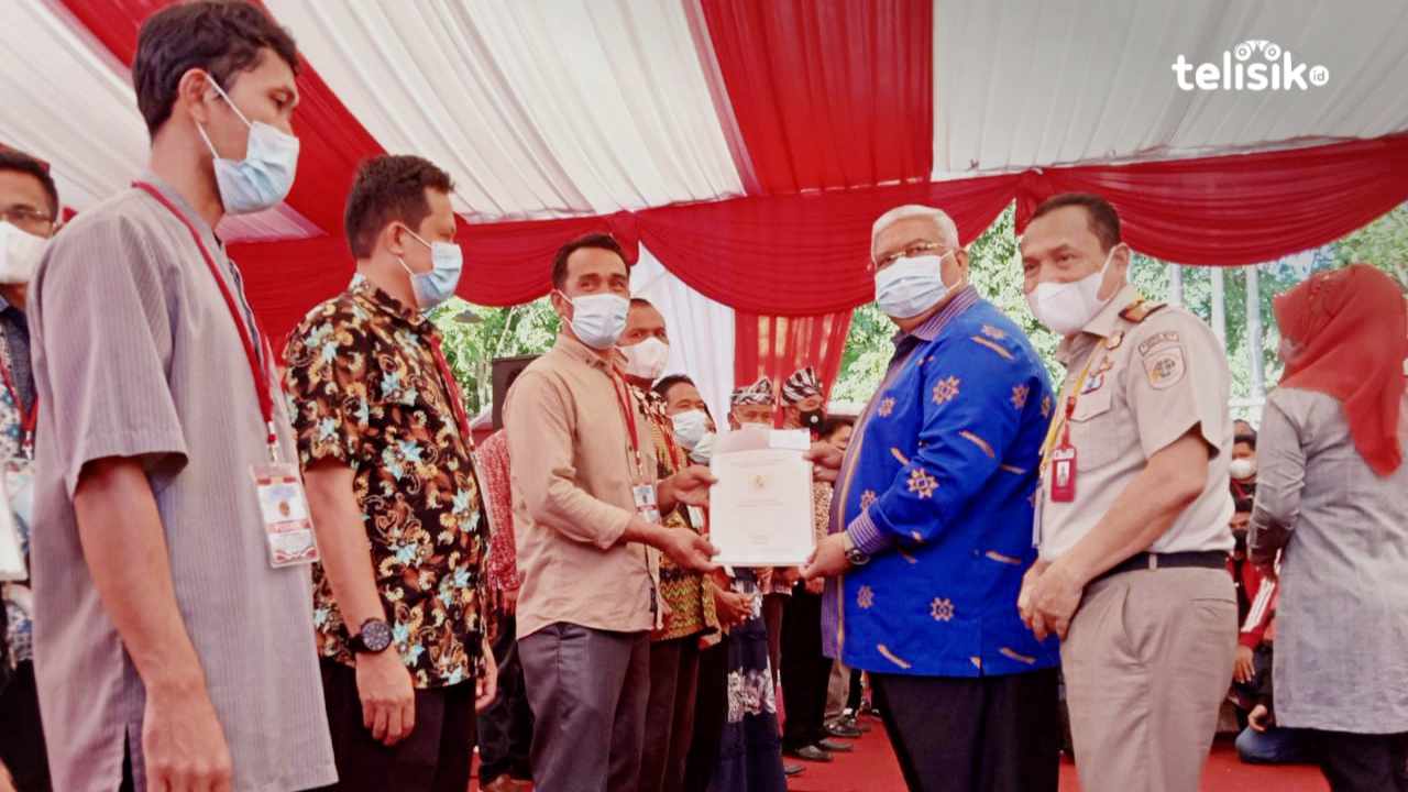 17 Daerah di Sultra Terima Sertifikat Tanah Kegiatan PTSL untuk Rakyat