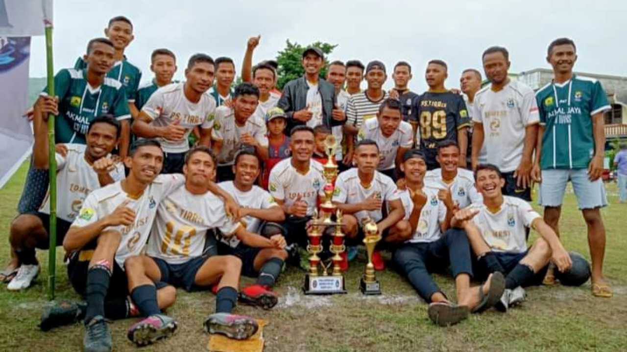 Babat Metro FC di Final, PS TIRR Cs Sukses Jadi Kampiun Sepak Bola Reok