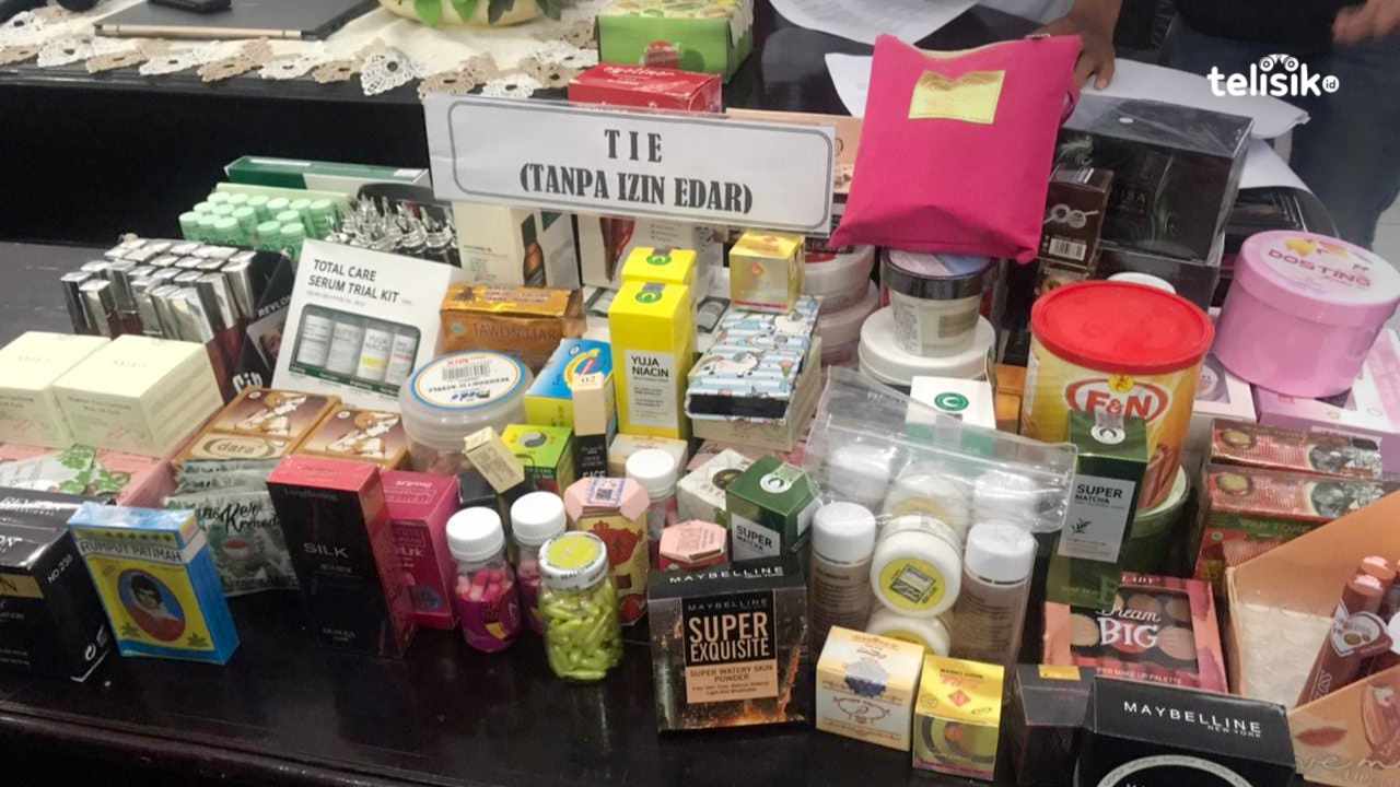 BPOM Sultra Temukan Produk Tak Layak di Pasaran, Termasuk 277 Item Kosmetik