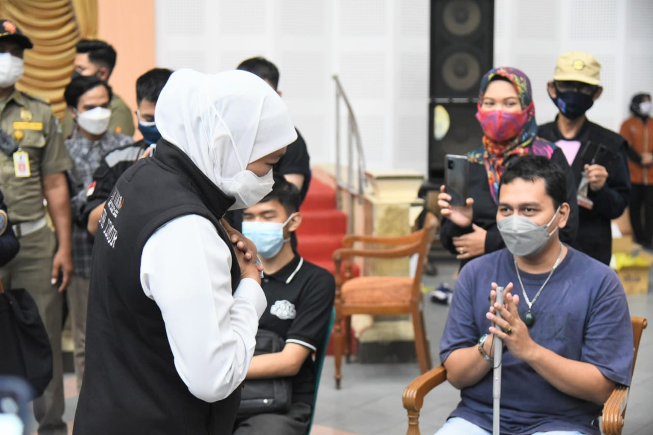 Disabilitas di Jatim Dapat Bantuan Uang Tunai Rp 300 Ribu