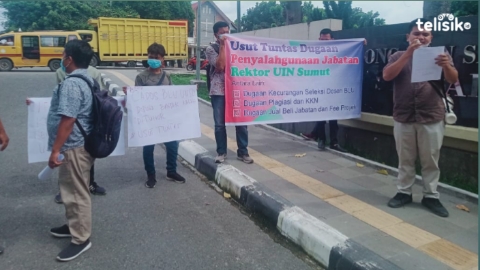 Dugaan Borok Uinsu Diungkap Pemuda Pemerhati Demokrasi