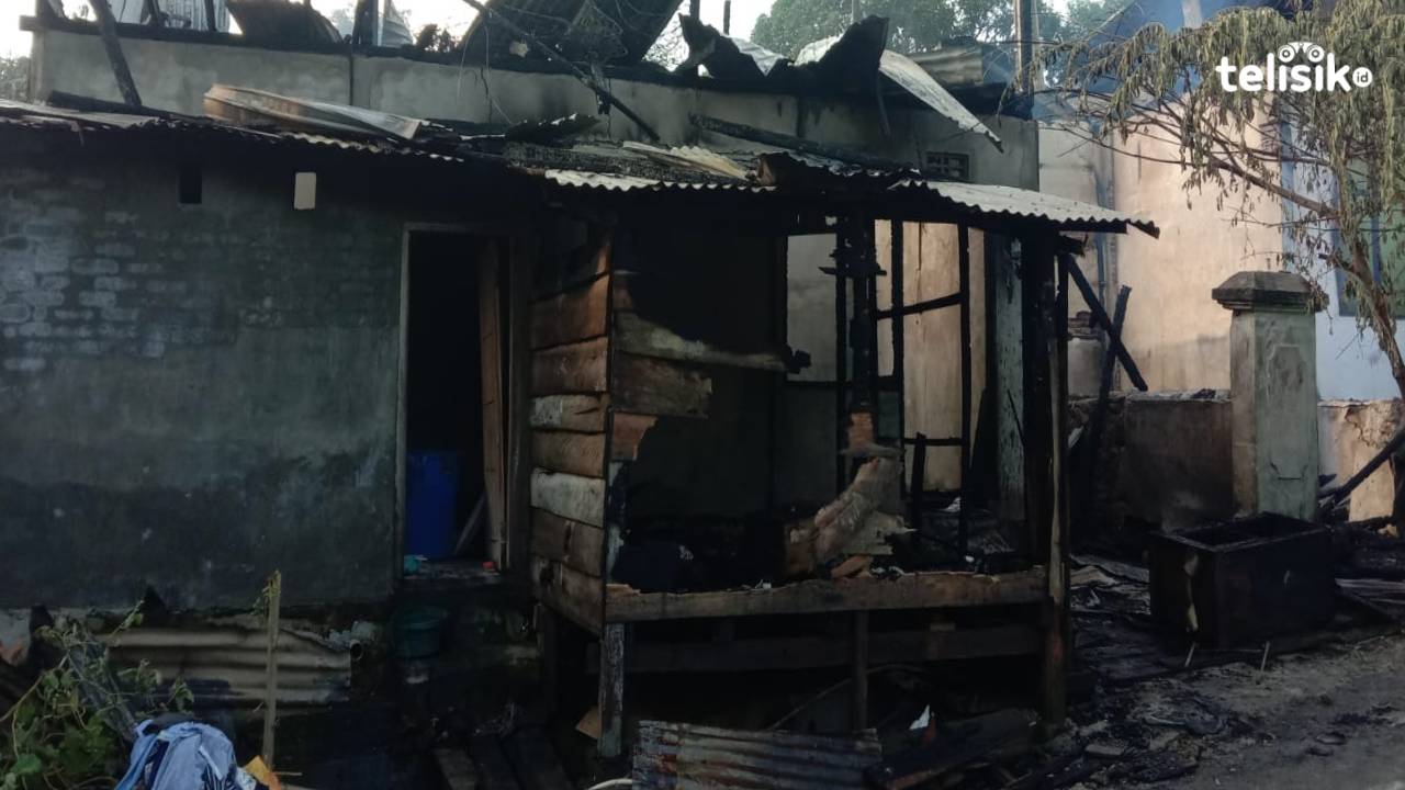 Gegara Obat Nyamuk, 4 Rumah Ludes Terbakar