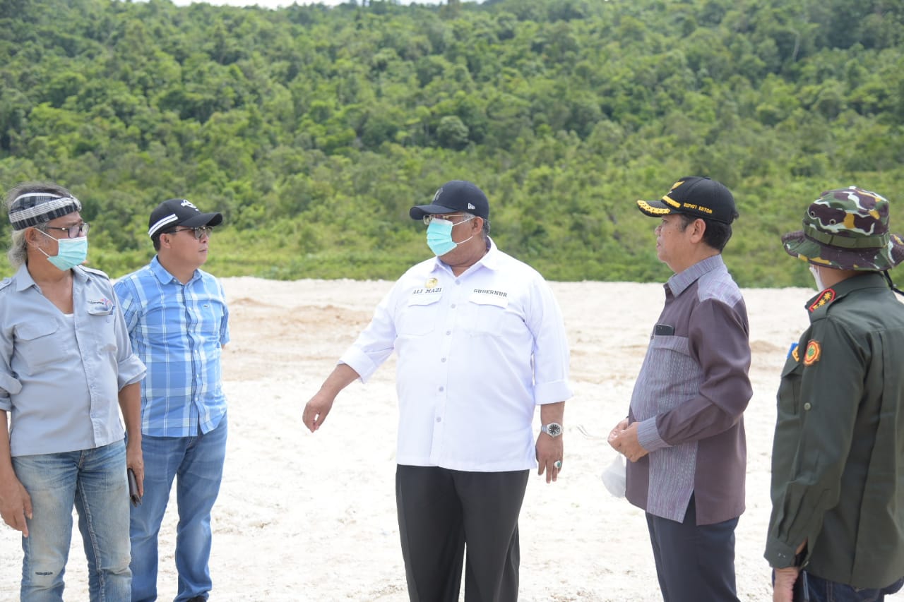 Gubernur Sultra Tinjau Persiapan Porprov 2020 di Buton dan Baubau