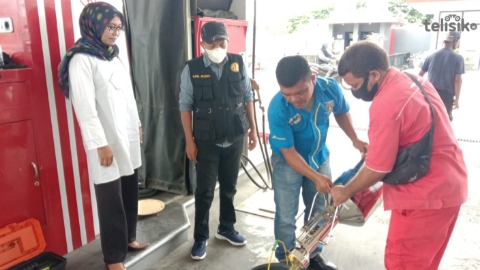 Hindari Kecurangan, Mesin SPBU Ditera Ulang