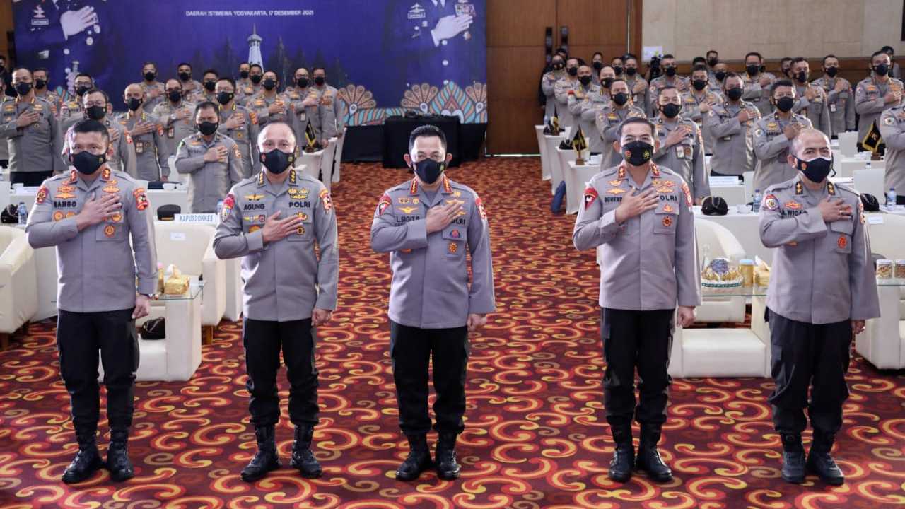 Kapolri Tekankan Itwasum Polri Harus Tegas, Tak Ragu Keluarkan Kartu Merah