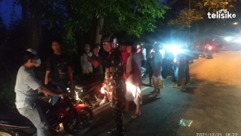 Kecelakaan Hebat Antar Motor, Satu Korban Mahasiswa Luka Parah