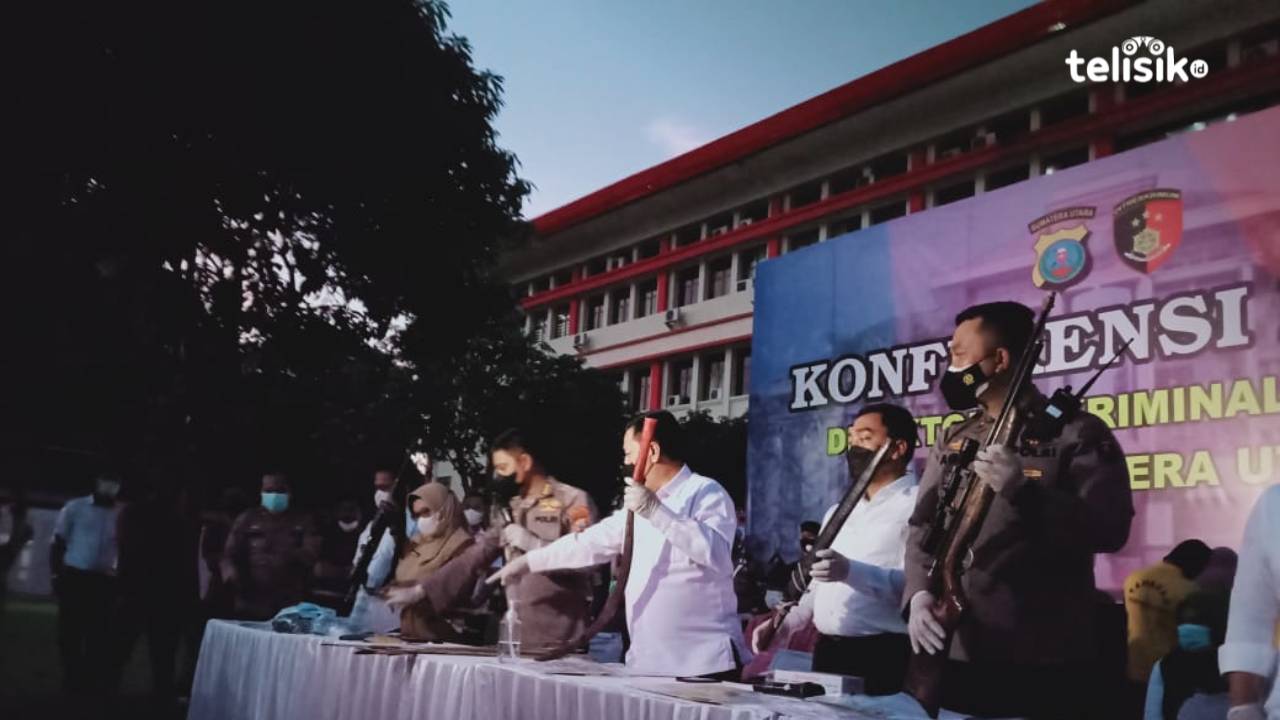 Ketua Geng Motor di Sumut Ditangkap Polisi