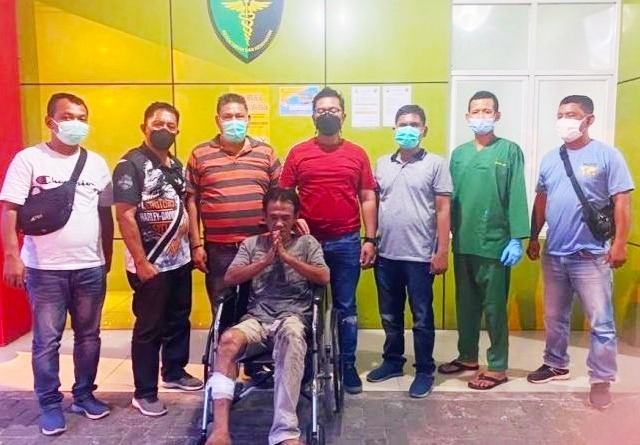 Membahayakan Polisi, Kaki Maling Motor Ditembak