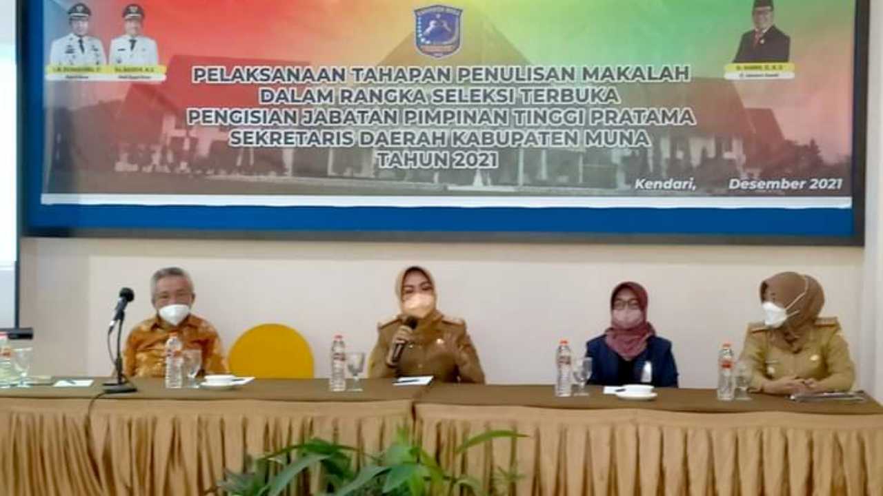 Pansel Belum Umumkan 3 Besar Calon Sekda Muna, Ada Apa?