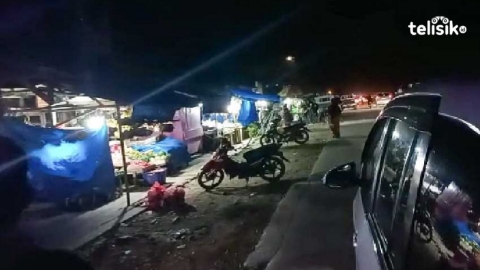 Pasar Panjang Sepi, Pedagang Buru-buru Tutup Kios Hindari Bentrok Susulan