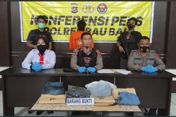 Polres Baubau Berhasil Ungkap Kasus Penikaman Warga Kanakea