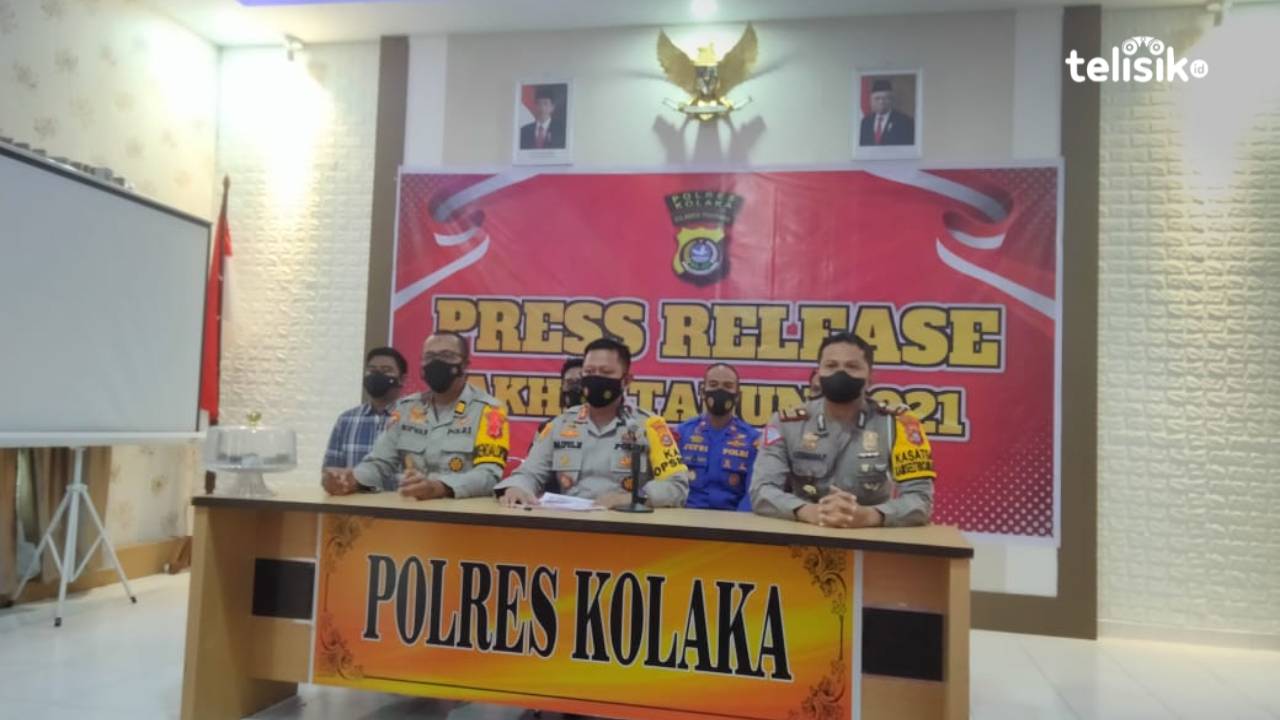 Polres Kolaka Ungkap Korupsi Dana Desa dan Narkoba Kasus Terbanyak Sepanjang 2021