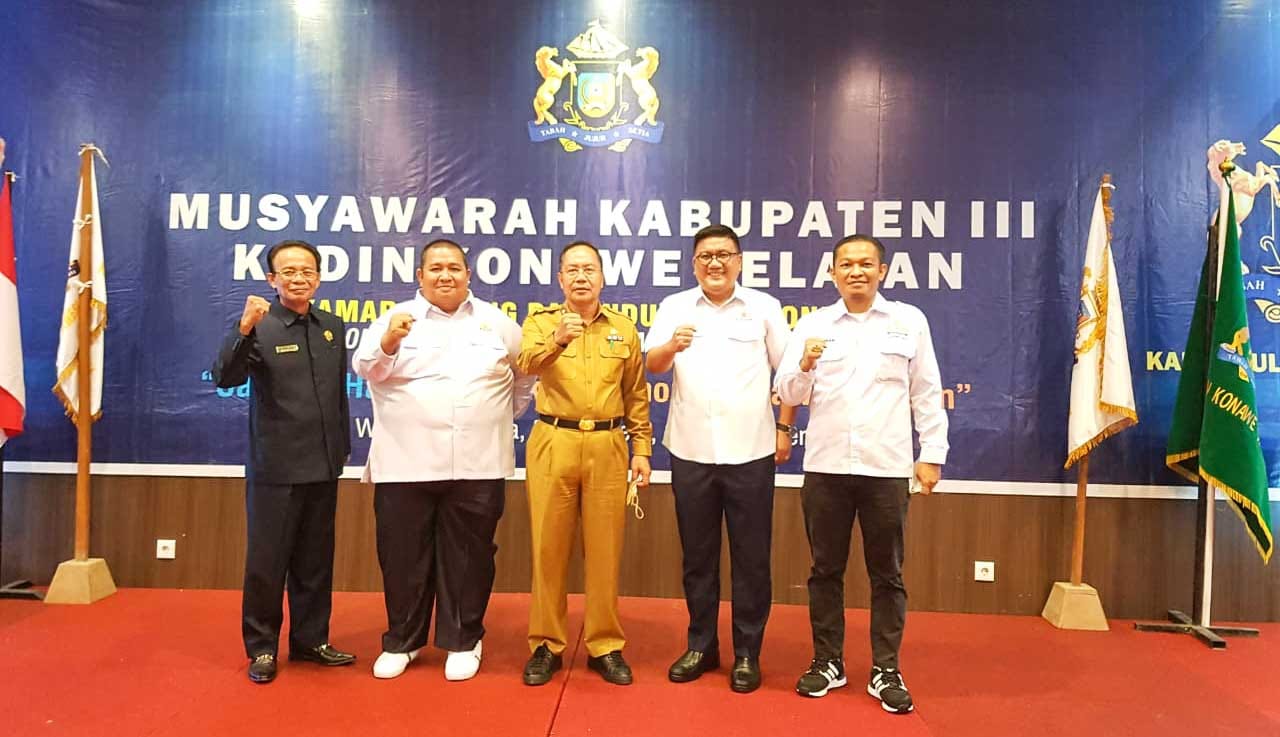 Putra Bupati Konsel, AJP Kembali Terpilih Ketua KADIN Periode Kedua