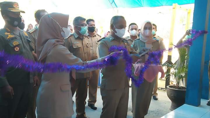 Sekda Butur Resmikan Rumah Data Kependudukan